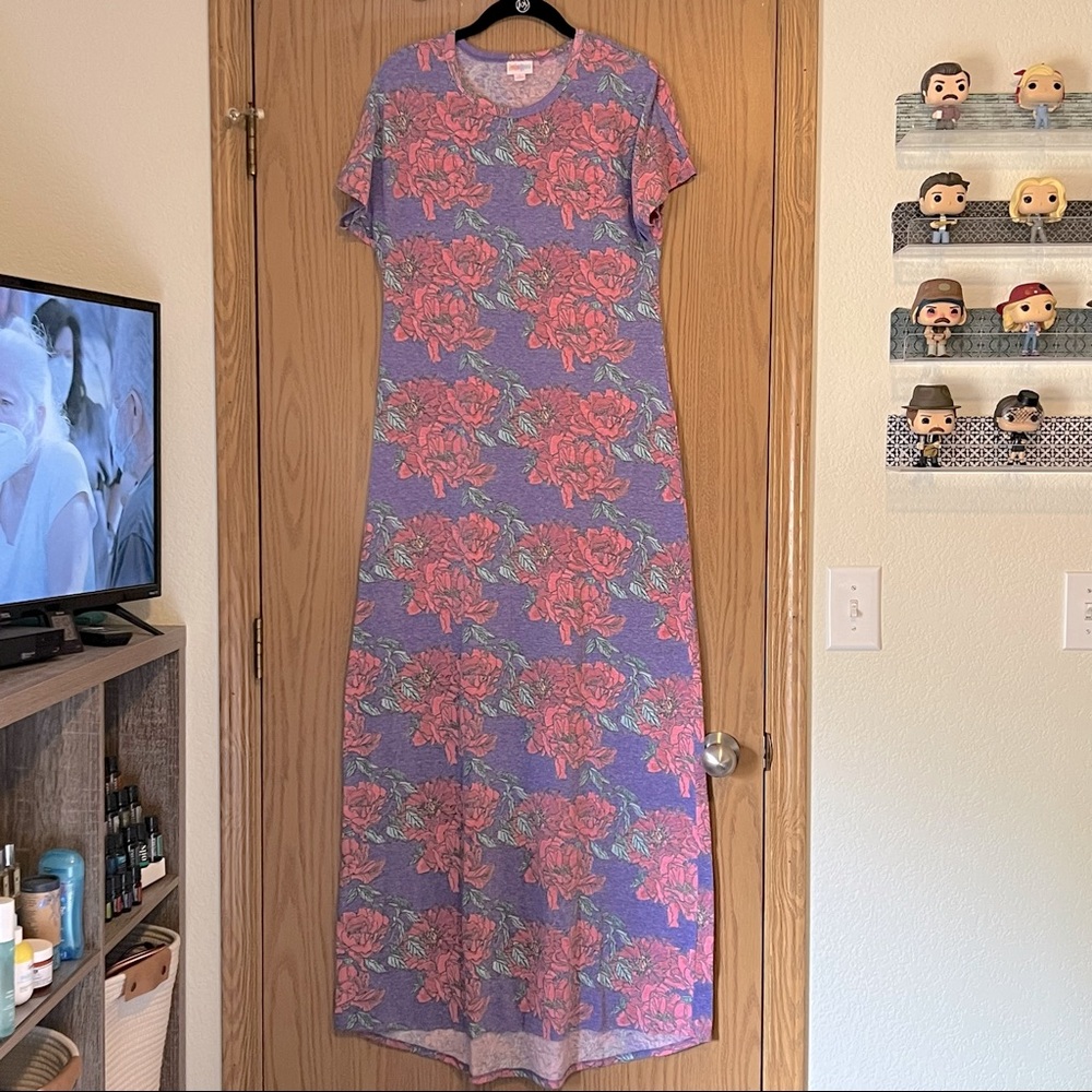 EUC LuLaRoe Maria maxi dress , Sz S